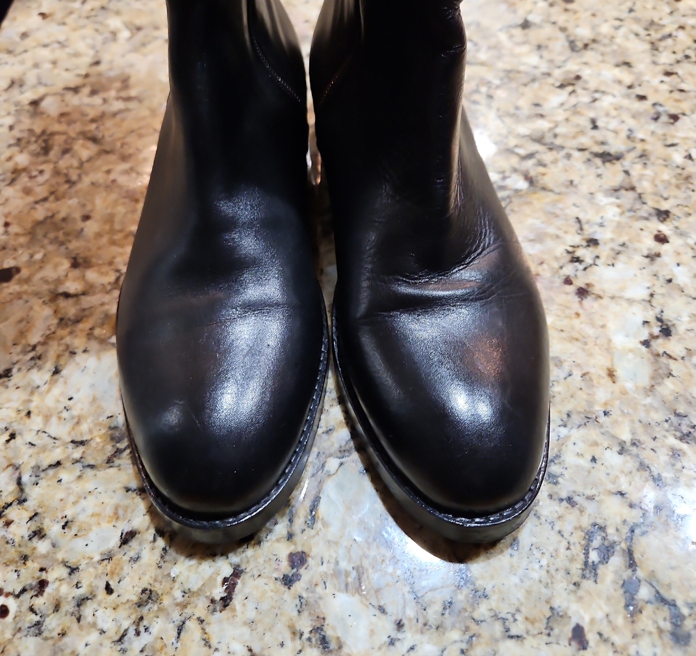 MA 91 Black Leather Boots